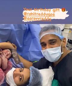 Anita Hassanandani Pics: বাবা রোহিতের প্রথম জন্মদিন, স্বামীকে শুভেচ্ছা অনীতার