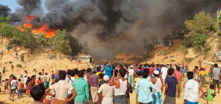 Bangladesh Fire: 15 dead and 400 missing in Rohingya camp, confirms United Nation Bangladesh Fire: বাংলাদেশে রোহিঙ্গা শরণার্থী শিবিরে বিধ্বংসী আগুন, মৃত ১৫