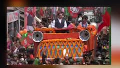 WB Election 2021: প্রথম দফা ভোটের আগে ঘাটালে জমজমাট রোড শো Nadda-র