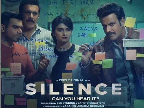 ફિલ્મ ‘સાયલેન્સ કેન યૂ હિયર ઇટ? zee5 પર:zee5 પર સાયલેન્સ કેન યૂ હિયર ઇટ? ફિલ્મ આવી રહી છે. થ્રીલર,સસ્પેન્સ ફિલ્મમાં મનોજ વાજપેયી, પ્રાચી દેસાઇ અર્જુન માથુર મુખ્ય ભૂમિકામાં જોવા મળશે.
