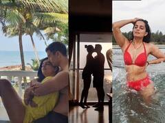 રૂહી ચતુર્વેદીએ ગોવા બીચ પર પતિ સંગ કરી ખૂબ મસ્તી, રેડ બિકીનીમાં તસવીરો વાયરલ