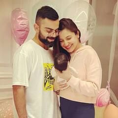 In Pics : वामिकाच्या जन्मानंतर खूश झाले विराट - अनुष्का, बघा त्यांचे परफेक्ट फॅमिली फोटो