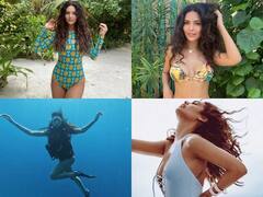 Maldives:માં બીચ પર સમર વેકેશન એન્જોય કરી રહી છે ર્ઇશા ગુપ્તા, સામે આવી બેહદ હોટ તસવીરો