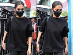 PICS | Deepika Padukone Slays The All-Black Look As She Steps Out For Shoot