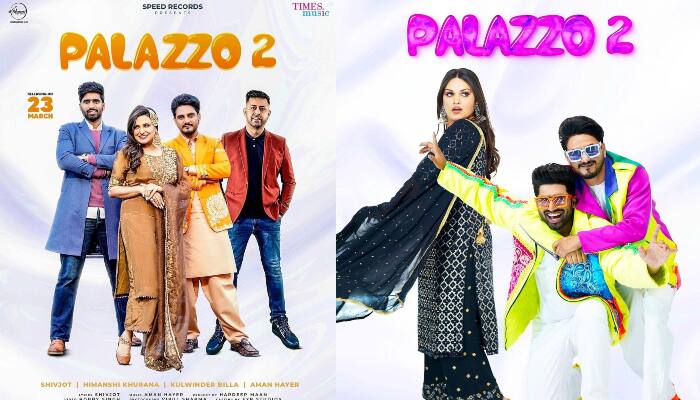 Himanshi Khurana with Shivjot and Kulwinder Bhilla once again in New Music Video 'Palazzo 2' ਇੱਕ ਵਾਰ ਫਿਰ 'ਪਲਾਜ਼ੋ' ਪਾ ਨਿਕਲੀ ਹਿਮਾਂਸ਼ੀ, ਤਾਂ ਹੋਇਆ ਇਹ ਹਾਲ