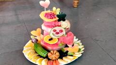 Special Report | फळे आणि भाज्यांपासून केकची निर्मिती; राज्यभरात रंगतेय एक अनोखी स्पर्धा