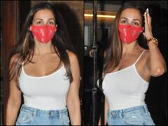 IN PICS | Malaika Arora Ups The Style Quotient As She Steps Out In The City In Ripped Jeans