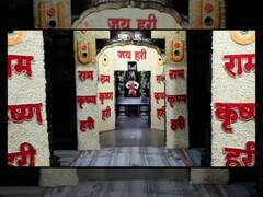 In Pics | आमलकी एकादशीनिमित्त विठुरायाच्या मंदिराला द्राक्षे आणि फुलांची आकर्षक सजावट