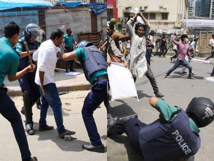 Anti-Modi Protests In Bangladesh: 40 Injured In Thursday's Violent Clashes With Police In Dhaka, 33 Arrested Anti-Modi Protests In Bangladesh: 40 Injured In Thursday's Violent Clashes With Police In Dhaka, 33 Arrested