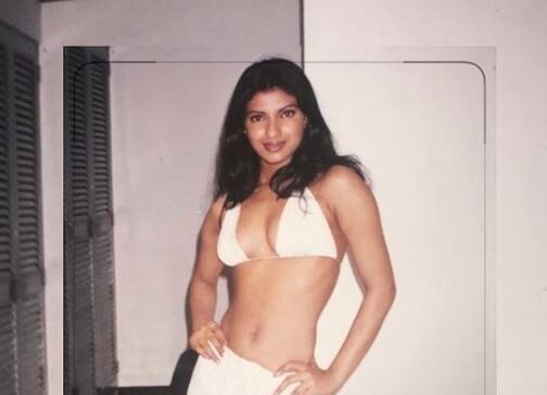 Priyanka Chopra Shares UNSEEN PIC Posing In Bikini & Bindi! Priyanka Chopra Shares UNSEEN PIC Posing In Bikini & Bindi!