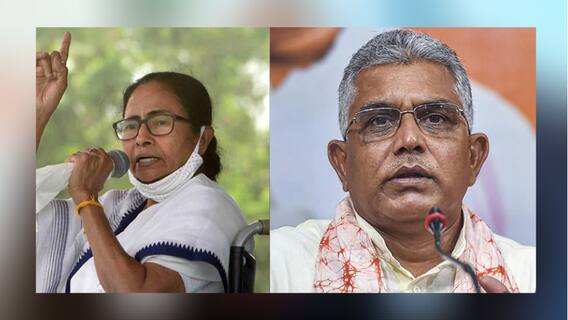 West Bengal Election 2021: বিজেপি বহিরাগত গুন্ডা নিয়ে এসে ভোট করাতে চাইছে, অভিযোগ মমতার, পাল্টা দিলীপ