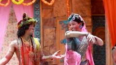 RadhaKrishn: Radha & Krishna play their last Holi in Dwarka