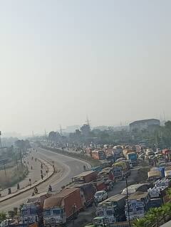 Bahrat Band: ਬੰਦ ਦੌਰਾਨ ਸੜਕਾਂ 'ਤੇ ਜਾਮ, ਕਿਸਾਨਾਂ ਨੇ ਰੋਕੀ ਟ੍ਰੈਫਿਕ