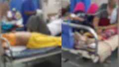 नागपूर शासकीय वैद्यकीय रुग्णालयातील आपात्कालीन विभागात एकाच खाटेवर दोन रुग्णांची सोय