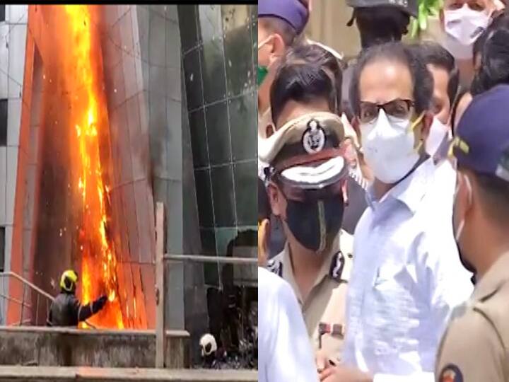 Bhandup Fire: CM Uddhav Thackeray Visits COVID-19 Hospital Bhandup Victims Compensation 5 Lakhs Bhandup Fire : मृतांच्या वारसांना प्रत्येकी 5 लाख रुपये,  मुख्यमंत्र्यांची घटनास्थळी भेट,  दोषींवर तत्काळ कारवाईचे निर्देश