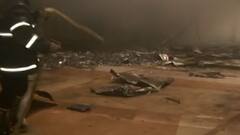 Mumbai: Inside visuals after massive fire from Bhandup's Dream Mall