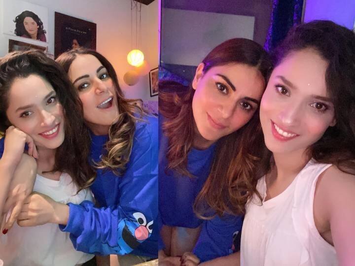 Ankita Lokhande Shared Fun Video with friend Shraddha Arya, people said Pavitra Rishta broken See Video: અંકિતા લોખંડેએ દોસ્ત સાથેની મસ્તીનો વીડિયો કર્યો શેર, લોકોએ કરી આવી કમેન્ટ