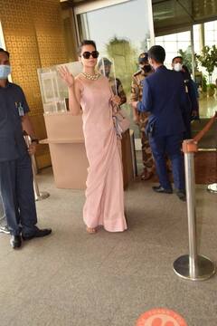 Kangana Worships Ganesha: তেজসের শ্যুটিংয়ের আগে গণেশ পুজো কঙ্গনার