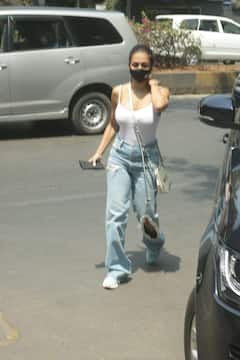 IN PICS | Malaika Arora Repeats Outfit Like A Boss, Slays In Ripped Jeans