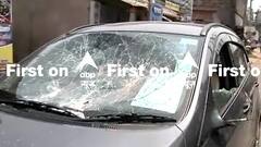 WB Polls: Attack on Suvendu Adhikari's brother Somendu Adhikari, car damaged & driver seriously injured