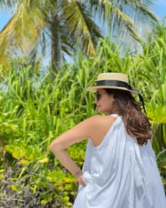 Dia Mirza’s Stunning PICS From Maldives Vacation With Husband Vaibhav Rekhi And Step-Daughter