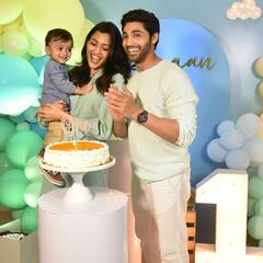 PICS: 'Yeh Rishtey Hain Pyaar Ke' Actor Ruslaan Mumtaz Celebrates First Birthday Of Son Rayaan With Grand Bash