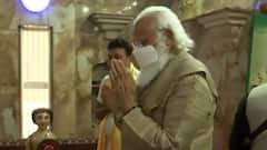 Bangladesh: Visuals of PM Modi preforming puja at Orakandi's Matua temple