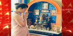 Kangana Worships Ganesha: তেজসের শ্যুটিংয়ের আগে গণেশ পুজো কঙ্গনার