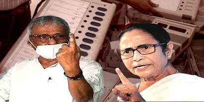 WB Election 2021: Bengal CM Mamata Banerjee attacks EC over faulty EVM counter attacks Sisir Adhikari  WB Election 2021 Voting: ইভিএমে গরমিল অভিযোগে সরব মমতা, ভিত্তিহীন পাল্টা শিশির