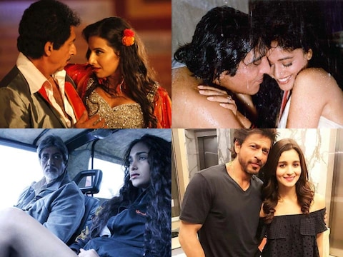 These Actors With Big B Have On Screen Romance With Younger Actresses ...