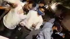 Viral Video: Quarrel breaks out between two groups at midnight in Delhi's Aerocity