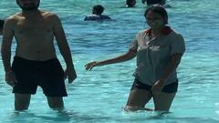 મહેસાણાઃ ત્રણ દિવસની રજામાં લોકો વોટરપાર્ક પહોંચ્યા, ચાલુ વર્ષે ધૂળેટી રમવા પર મુકાયો પ્રતિબંધ