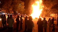 Holika Dehan amid Coronavirus scare in Noida | Ground Report