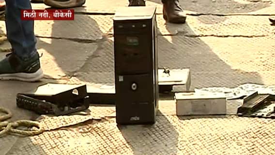 Sachin Vaze Case | मिठी नदीत NIAचं सर्च ऑपरेशन; सचिन वाझे यांना घेऊन NIAचं पथक मिठी नदीच्या किनारी