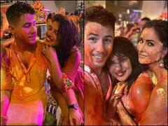 Throwback Photos: When Priyanka Chopra & Nick Jonas Celebrated Holi With Katrina Kaif At Isha Ambani's Party
