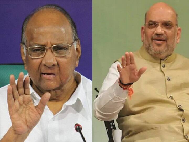 Amit Shah Big Statement about Meet NCP Sharad Pawar in Gujrat 'सगळ्या गोष्टी सार्वजनिक केल्या जात नाहीत', शरद पवारांसोबत बैठकीसंदर्भात अमित शाहांचं सूचक वक्तव्य