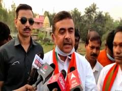 Suvendu on holi: কাঁথির শান্তিকুঞ্জে এবার গেরুয়া আবির, সামিল হলেন দিব্যেন্দুও