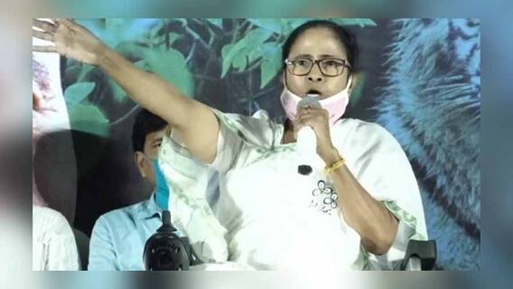 West Bengal Election 2021: নন্দীগ্রামের জনসভায় নাম না করে অধিকারী পরিবারকে আক্রমণ মমতার
