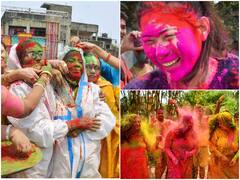 Holi 2021 IN PICS | How Indians Celebrated Festival Of Colours Amid Alarming Spike In COVID-19 Cases