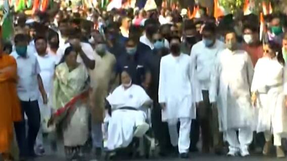 Locket Chatterjee's special interview & visuals of Mamata Banerjee's Nandigram roadshow