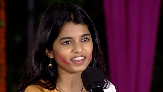 Holi Celebrations With ABP News: Special performance by singer Maithili Thakur