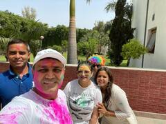 Cricketer Holi Pics: ‘সাফল্যর রঙে রঙিন হোক জীবন’, হোলির শুভেচ্ছা ক্রিকেটারদের