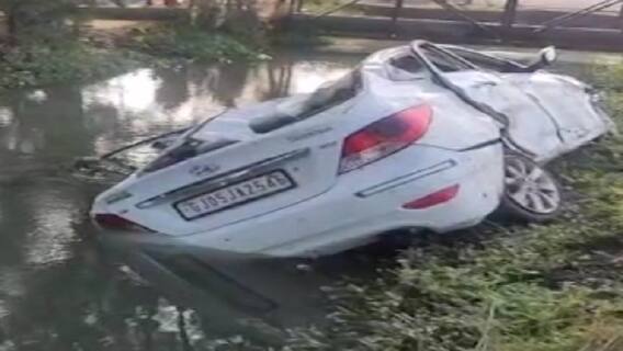 Surat માં માઇનોર કેનાલમાં કાર ખાબકતા બેનાં મોત, કારચાલક અને ત્રણ વર્ષની બાળકનું મોત