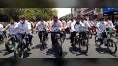 Rural News | सांगलीत महागाईविरोधात काँग्रेसचं आंदोलन | माझं गाव माझा जिल्हा | 29 मार्च 2021