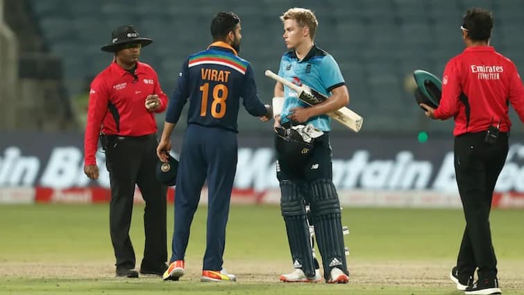 Sam curran admires T Natarajan's bowling, says this in praise of Indian bowler છેલ્લી વન-ડેમાં ભારતને હંફાવી દેનારા સેમ કરને ખેલદિલી બતાવીને આ બે ભારતીય બોલરોનાં કર્યાં વખાણ, જીતની આપી ક્રેડિટ