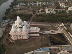 Tukaram Maharaj Beej | जगद्गुरु संत तुकाराम महाराज गाथा मंदिराचं विहंगम दृश्य