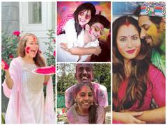 IN PICS: From Neha Kakkar, Niti Taylor To Punit Pathak These TV Celebs Celebrated Their First Holi Post Marriage