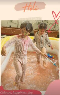 Holi 2021: From Aishwarya's Daughter Aaradhya To Taimur & KJO's Twins- Yash & Roohi, All PICS From Bollywood's Star-Kids  Holi Celebration!
