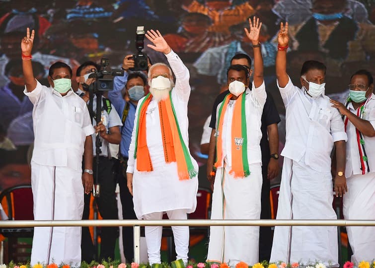 ‘Go Back Modi’: 60 Detained For Protesting Against PM Modi’s Tamil Nadu Visit ‘Go Back Modi’: 60 Detained For Protesting Against PM Modi’s Tamil Nadu Visit