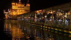 Amritsar: Sikh devotees celebrate 'Hola Mohalla' at Golden Temple